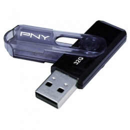 PNY Memory Flash P-FD32G/MINI-EF 32GB USB2.0 Mini Portable Drive Retail [Item Discontinued]