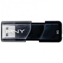PNY Memory P-FD8GBMMSEC-FS 8GB USB 2.0 Portable Flash Drive Retail [Item Discontinued]