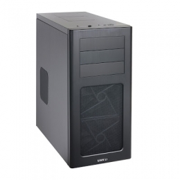 Lian-Li Case PC-7HB Mid Tower 3.5inch x4/2.5inch x1 HDD USB microATX ATX Black Retail [Item Discontinued]