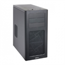 Lian-Li Case PC-7HX Mid tower chassis ATX/Micro ATX Aluminum USB Black Retail [Item Discontinued]