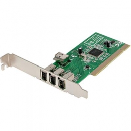 3-Port FireWire PCI Card [Item Discontinued]