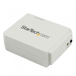 StarTech Network PM1115UW 1Port USB Wireless N Print Server with 10/100 Mbps Ethernet Port Retail [Item Discontinued]