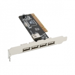 Rosewill Controller Card RC-103 4+1 VIA USB2.0 PCI Adapter Retail [Item Discontinued]