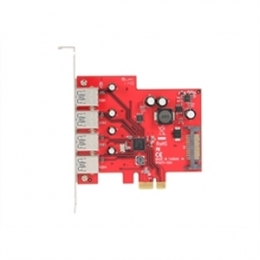 Rosewill Controller Card RC-229U4 PCI-Express 2.0 x1 USB 3.0 5Gb/s Retail [Item Discontinued]