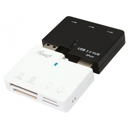 Rosewill Accessrory RCRC-200-U3 3 Port USB 3.0 All in one Cardreader Retail [Item Discontinued]