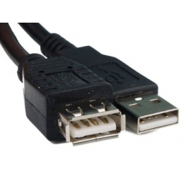 Rosewill Cable RCW-100 6ft. USB2.0 A Male to A Female Extension Cable Black [Item Discontinued]