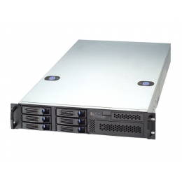 CHENBRO Case RM21706TG2-L Rackmount 2U Cost Effective No Power Supply 6xHDD Tray SATAIII Backplane L [Item Discontinued]