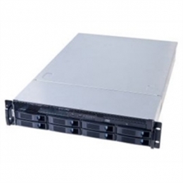 CHENBRO Case RM23608M2-500L 2U 26inch 6Gb/s Mini-SAS 3.5inch HDD 8Port with Fan Backplane Retail [Item Discontinued]