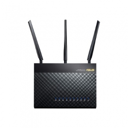 Asus Network RT-AC68U Wireless 802.11ac 1900Mbps Dual Band USB Gigabit Router Retail [Item Discontinued]