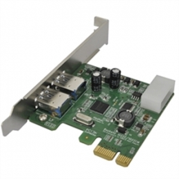 HighPoint IO Card RU1022C 2Port USB3.0 5Gb/s RocketU 1022C PCI Express2.0 x1 HBA Retail [Item Discontinued]
