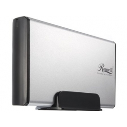 Rosewill Storage RX35-AT-IU SLV Aluminum 3.5inch Silver USB 2.0 External Enclosure Retail [Item Discontinued]