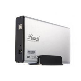 Rosewill Storage RX35-AT-SU SLV Aluminum 3.5 Silver USB 2.0 External Enclosure Retail [Item Discontinued]