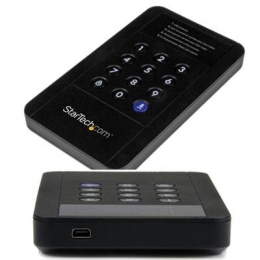 2.5in USB 3.0 Encrypted External Hard Drive Enclosure [Item Discontinued]