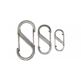 S-BINER 3 PACK - STAINLESS [Item Discontinued]