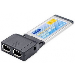 SYBA IO Card SD-EXP30012 2Port ExpressCard USB 34mm VT6315 Chipset Retail [Item Discontinued]