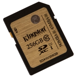 KINGSTON 256GB SDXC CLASS 10 UHS-I 90R/45W FLASH CARD [Item Discontinued]