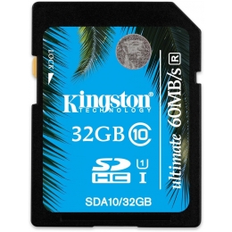 KINGSTON 32GB SDHC CLASS 10 UHS-I 90MB/S R. 45MB/S W FLASH CARD CANADA RETAIL [Item Discontinued]