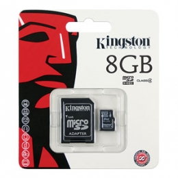 Kingston 8GB Micro SDHC Card SDC4/8GB Class4 Memory Card retail [Item Discontinued]