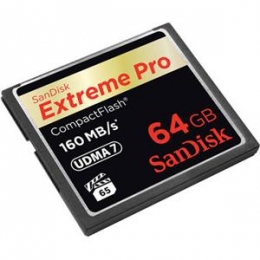 Extreme Pro 64GB CF 160MB/s [Item Discontinued]