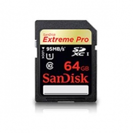 Extreme Pro SDXC UHS-I 64GB [Item Discontinued]