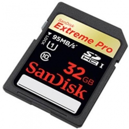Extreme Pro SDHC UHS-I 32GB [Item Discontinued]