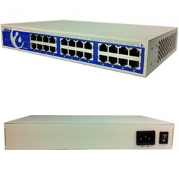 Amer Networks 24 port 10/100/1000Mbps Gigabit Ethernet Desktop Switch - SGRD24 [Item Discontinued]