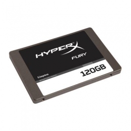 KINGSTON 120GB HYPERX FURY SSD SATA 3 2.5 (7MM HEIGHT) W/ADAPTER [Item Discontinued]