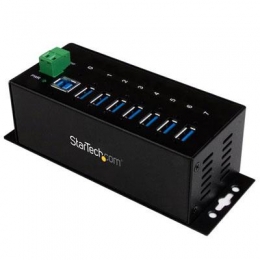 StarTech Accessory ST7300USBME 7PT Industrial USB3.0 Hub ESD Surge Protection [Item Discontinued]