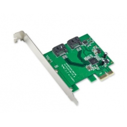 SYBA Controller Card SY-PEX40052 HyperDuo SSD and SATA 6Gb HDD PCI Express Retail [Item Discontinued]