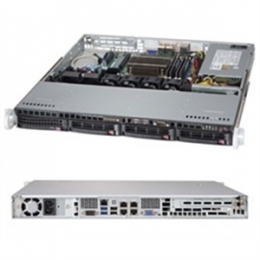Supermicro Barebone Server System SYS-5018D-MTLN4F 1U Xeon E3-1200 LGA1150 C224 DDR3 4x3.5inch HDD R [Item Discontinued]