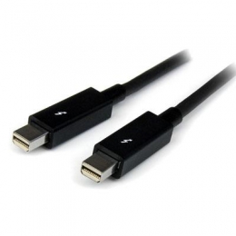StarTech Cable TBOLTMM1M 1M ThunderBolt Cable Male/Male Black Retail [Item Discontinued]