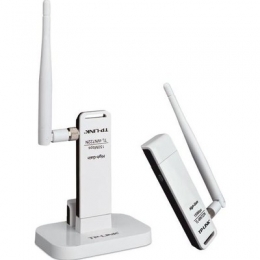 TP-Link NT Wireless 150NB High Gain USB Adapter 2.4GHz 802.11n/b/g Retail [Item Discontinued]