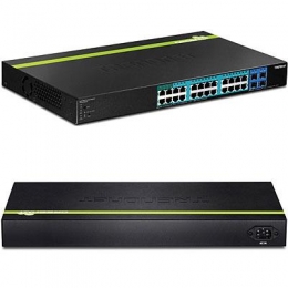 TRENDnet Network TPE-2840WS 28PT Gigabit Web Smart PoE+ Switch Retail [Item Discontinued]