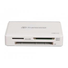 WHITE ALL-IN-ONE MULTI CARD READER USB3.0 [Item Discontinued]