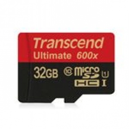 TRANSCEND MicroSDHC Ulimate Mobile with adapter CLASS 10 (600x) USH-I [Item Discontinued]