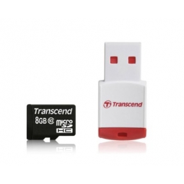 8GB microSDHC Class 10 Card with Card Reader [Item Discontinued]