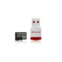 8GB MICROSDHC4 WITH RDP3 CARD READER [Item Discontinued]