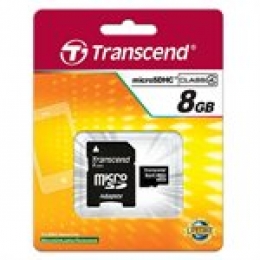 8GB MICRO SDHC WITH ADAPTER (CLASS 4) [Item Discontinued]