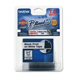 Black on White 3/4 Tape [Item Discontinued]