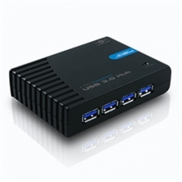Vantec Accessory UGT-MH430U3 4-Port SuperSpeed USB 3.0 Hub Retail [Item Discontinued]