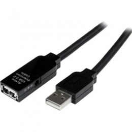 StarTech Cable USB2AAEXT10M 10m USB2.0 Active Extension Cable Male/Female Retail [Item Discontinued]