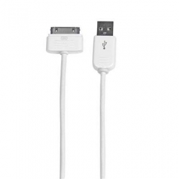 StarTech Accessory USB2ADC1M 1m Apple Dock Connector to USB Cable for iPod/iPhone/iPad White Retail [Item Discontinued]