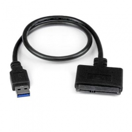 StarTech Cable USB3S2SAT3CB USB3.0 to 2.5inch SATA III Hard Drive Adapter Cable with UASP Retail [Item Discontinued]