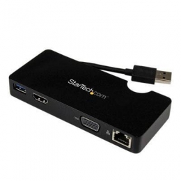 StarTech Accessory USB3SMDOCKHV USB3.0 Laptop HDMI/VGA Mini Docking Station Retail [Item Discontinued]