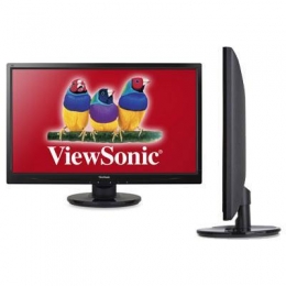 ViewSonic LCD VA2746M-LED 27inch 3.4ms 20M:1 1920x1080 DVI/VGA Speakers Black Retail [Item Discontinued]