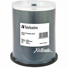 CD-R 80MIN 700MB 52X White Ink [Item Discontinued]