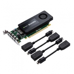 PNY Video Card VCQK1200DP-PB Quadro K1200 4GB DDR5 4x mini DisplayPort to DisplayPort Low Profile Re [Item Discontinued]