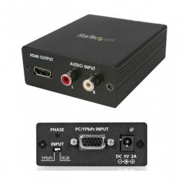 StarTech Component / VGA Video and Audio to HDMI® Converter PC to HDMI 1920x1200 - VGA2HD2 [Item Discontinued]