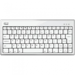 BT 3.0 Mini White Keyboard [Item Discontinued]
