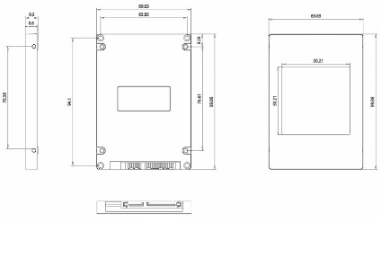 SATA DOM Vertical Disk on Module